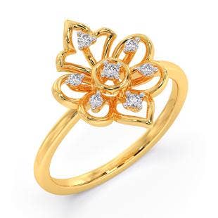 Hortensia Diamond Ring