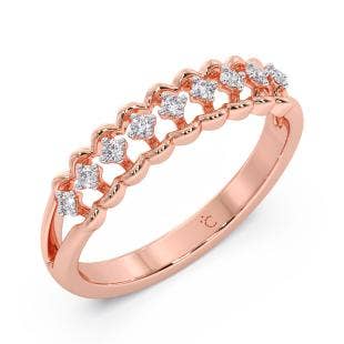 Half Eternity Diamond Ring