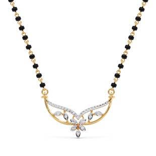 Dalileh Diamond Mangalsutra