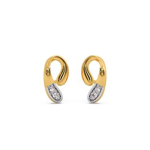 Minimalist Diamond Stud Earrings
