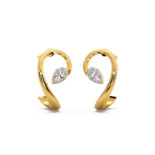 Nature Essence Diamond Stud Earrings