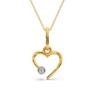 Love Snare Diamond Pendant
