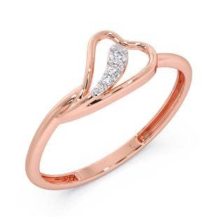 Enchanted Petal Diamond Ring