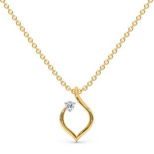 Sublime Swirl Diamond Pendant