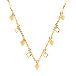 Ictinia Gold Charm Necklace