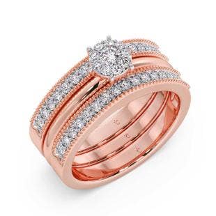 Tifny 3 in 1 Diamond Engagement Ring