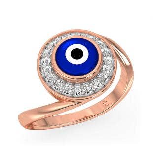 Cirque Diamond Evil Eye Ring