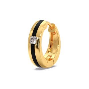 Squad Men Diamond Huggie Earrings