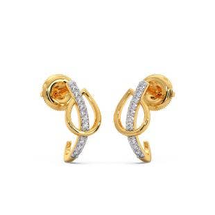 Petal Diamond Bali Earrings