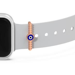 Rhombus Gold Evil Eye Watch Band