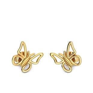 Flutura Kids Gold Earrings
