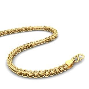 14k Gold Figaro Chain Bracelet | Skeie's Jewelers