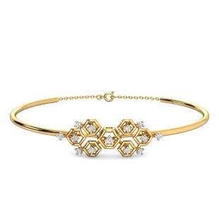 Azalae Diamond Oval Bracelet