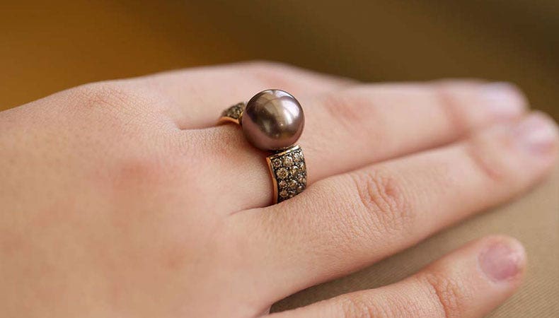 Pearl Rings in Pearl Jewellery