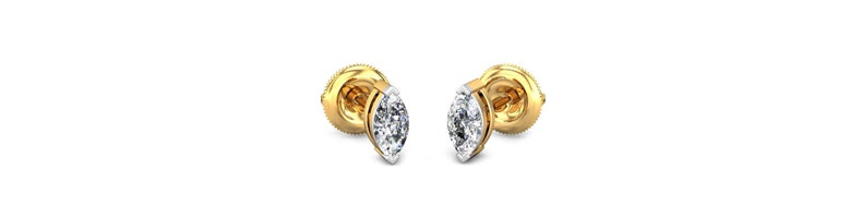 Smart Shopping with Doting Eyes Solitaire Earrings