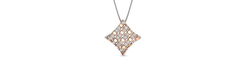 Jeanne diamond pendant 