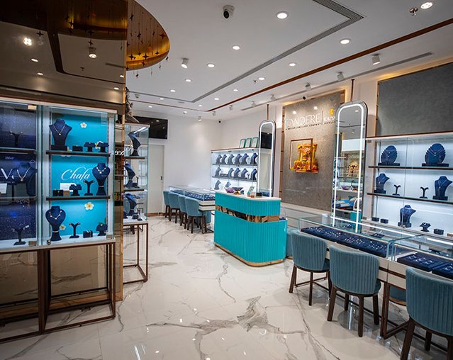Candere new arrivals jewellery showroom