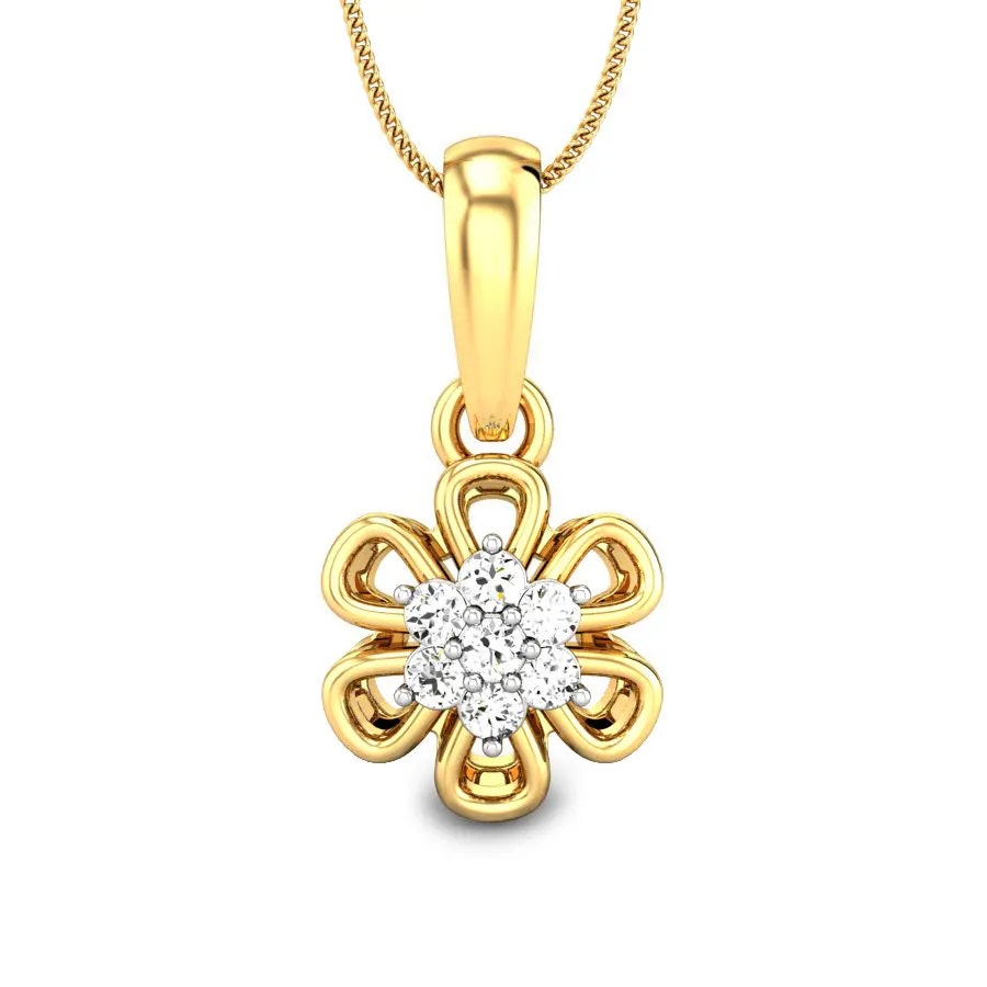 Calendula Diamond Pendant