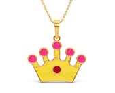 princess-tiara-kids-gold-pendant